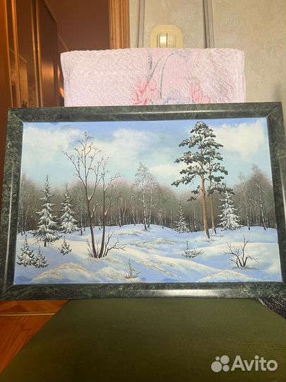 Картина из натурального камня