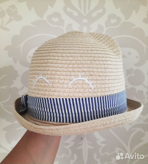Шляпка панамка для девочки 48