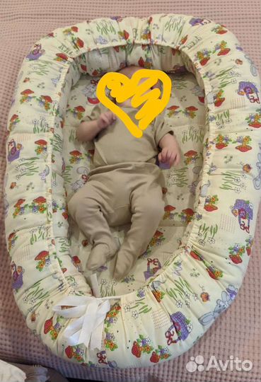 Кокон гнездо для малыша новый