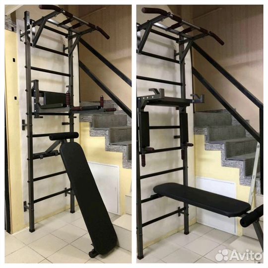 Шведская стенка 7 в 1 усиленная