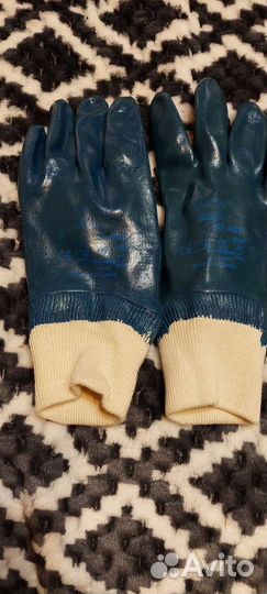 Перчатки прорезиненные рабочие AnsellHycron