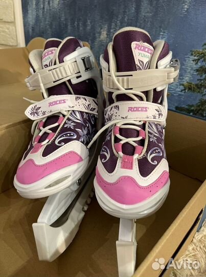 Коньки детские (размер 30-35)