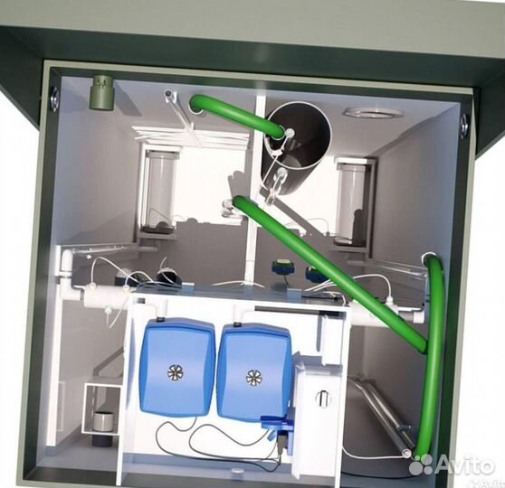 Эко септик для дачи без запаха ST-6317