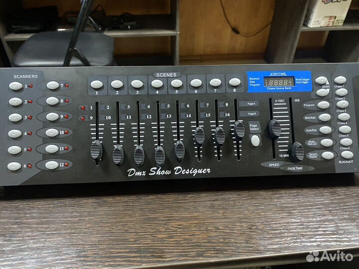 Пульт DMX512 контроллер сценического света