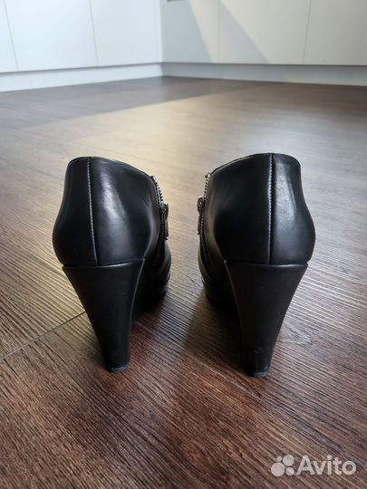 Ботильоны женские 37 размер натуральная кожа