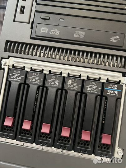 Сервер HP ProLiant ML350 G5
