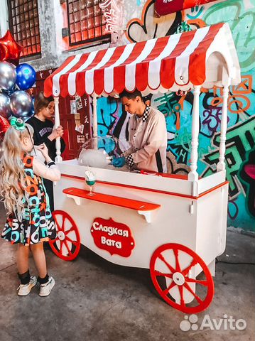 Сахарная вата / попкорн / ролл мороженое