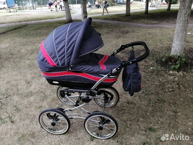 Коляска 2 в 1 Adbor Marsel Classic Grey