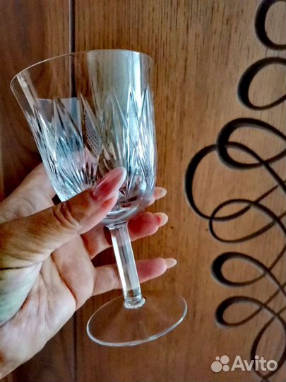 Хрустальные фужеры. чехия