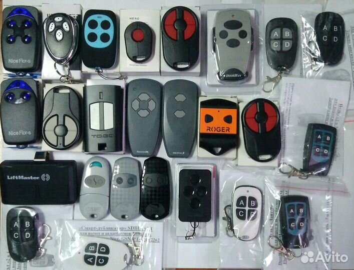 Пульты (брелки) для ворот и шлагбаумов