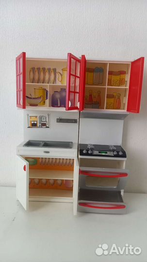 Мебель. Кухня для кукол барби