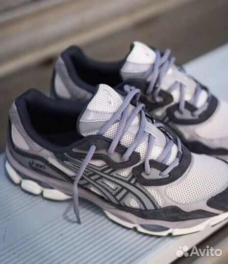 Кроссовки asics gel nyc graphite grey