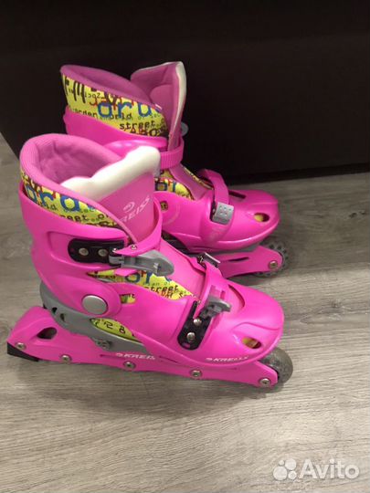 Коньки роликовые