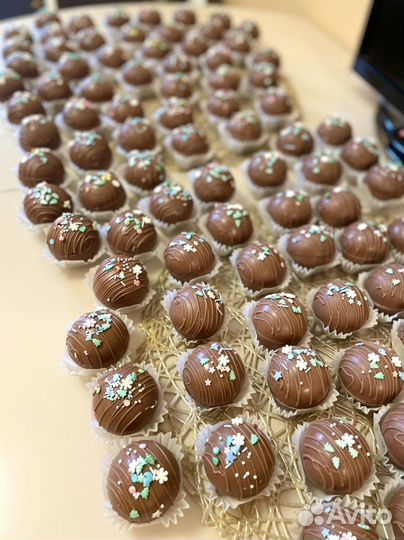Шоколадные бомбочки для молока/кофе