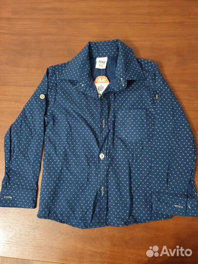 Рубашки детские 4 шт размер 92-98