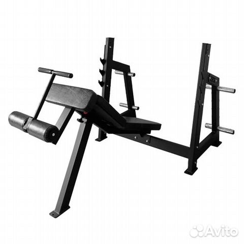 Скамья для жима под углом вниз Bronze Gym AL-306