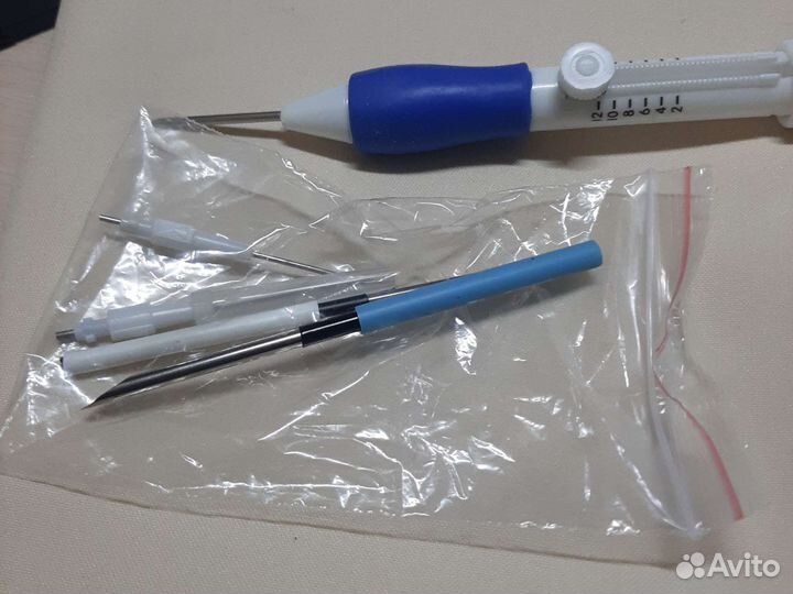 Игла для ковровой вышивки + необходимое