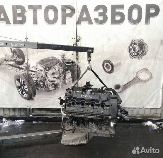 Двигатель Bmw N62B36 3.5б 272л.с. E65 из Европы