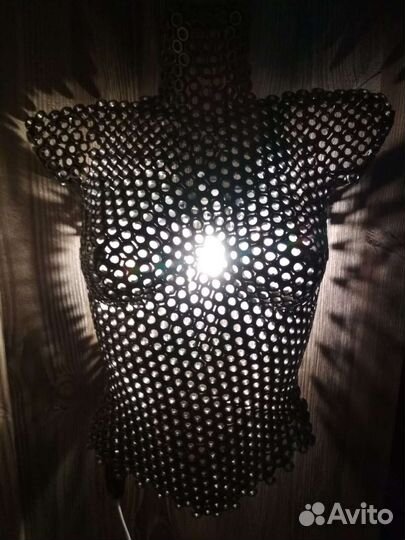 Фигура из металла (светильник)