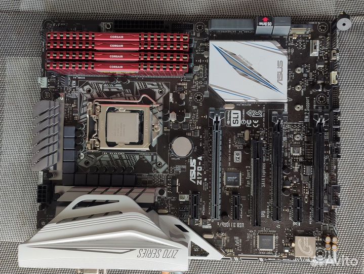 Игровая сборка I7 -6700k + Asus Z170-A