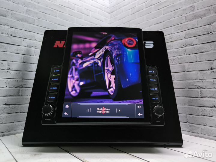 Магнитола LADA priora 2 6gb/128gb Tesla Черная