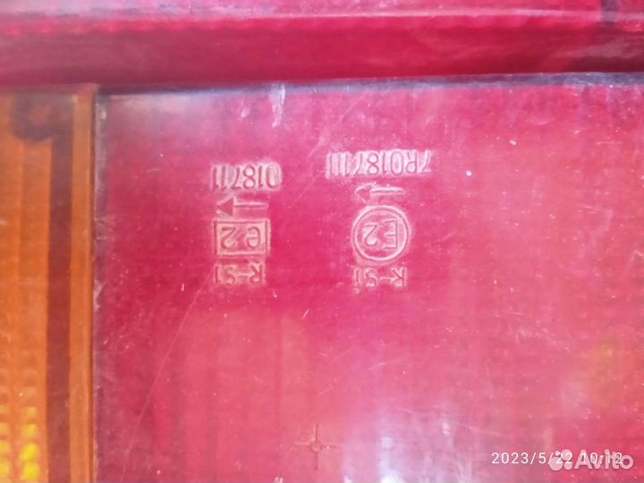 Задние фонари