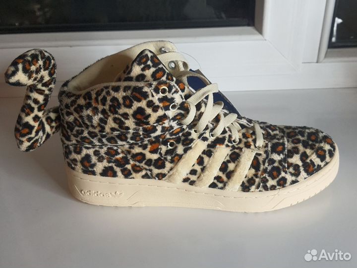 Кроссовки Adidas jeremy scott Leopard