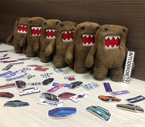 Мягкая JDM игрушка Домо-Кун (Domo-Kun) 20см