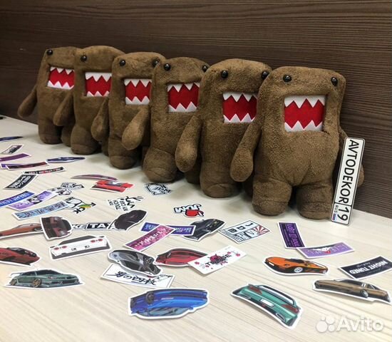 Мягкая JDM игрушка Домо-Кун (Domo-Kun) 20см