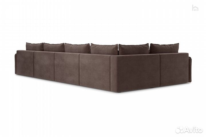 Диван угловой п-образный Стронг