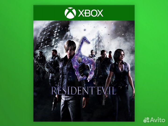 Resident Evil 6 игры Xbox на Русском