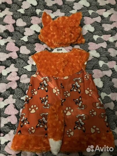 Новогодний костюм Лисички для девочки