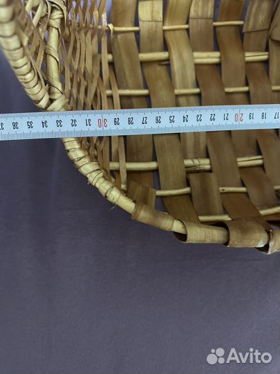 Корзина плетеная