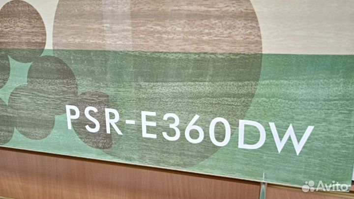 Yamaha PSR-E360DW Домашний Синтезатор NEW Гарантия