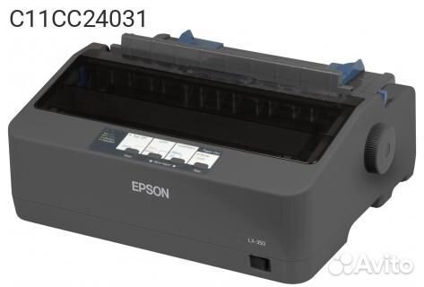 C11CC24031, Принтер epson LX-350 A4 матричный черно