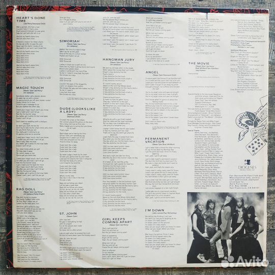 Aerosmith - Permanent Vacation (1987)