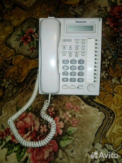 Атс panasonic KX-TEB308и телефон panasonic kxT7730