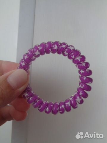 Резинки-пружинки для волос (новые, набор 5 штук)