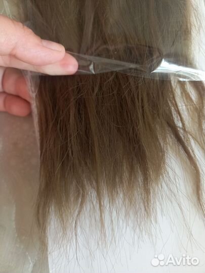 Накладные волосы на заколках
