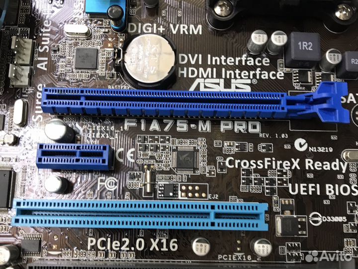 Материнская плата Asus F1A75-M PRO FM1