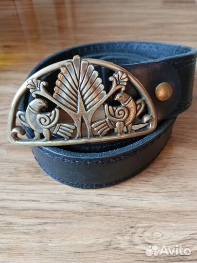 Ремень кожаный