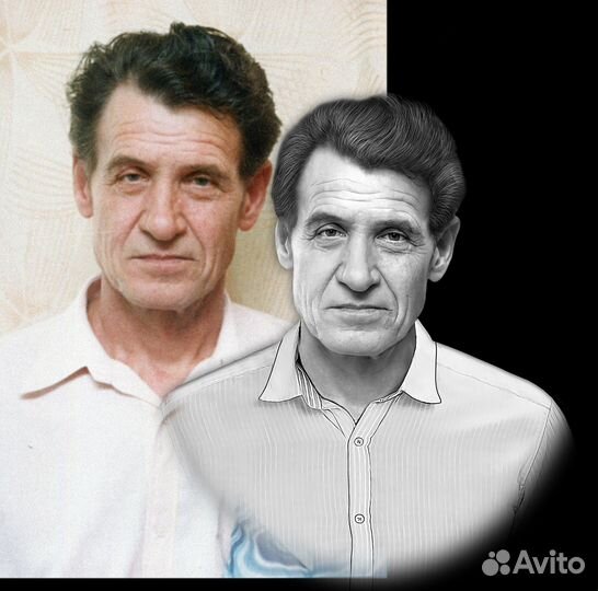 Ретушь для гравировки на памятник