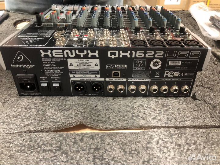 Микшерный пульт Behringer QX1622USB (арт. 301782)