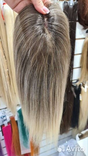 Накладка из натуральных волос