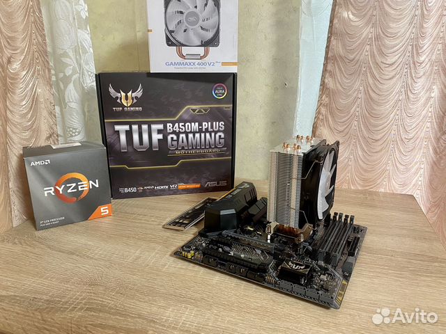 Комплект (AM4): мать b450 + ryzen 5 3600 + башня купить в Шахтах ...