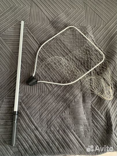 Подсак телескопический для рыбалки (сачок)
