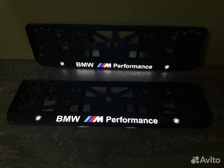 Рамка номера с подсветкой LED