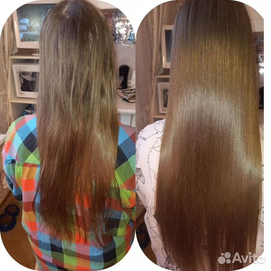 Кератиновое выпрямление, ботокс для волос