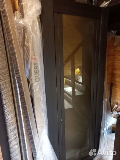 Дверь межкомнатная с коробкой и проч. новая обмен
