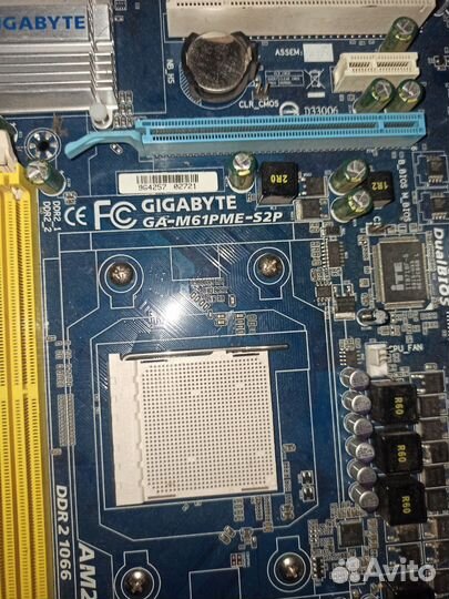 Материнская плата ga-m61pme-s2p